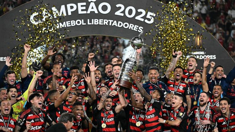 Flamengo é o atual campeão da Libertadores, principal torneio de clubes da América do Sul