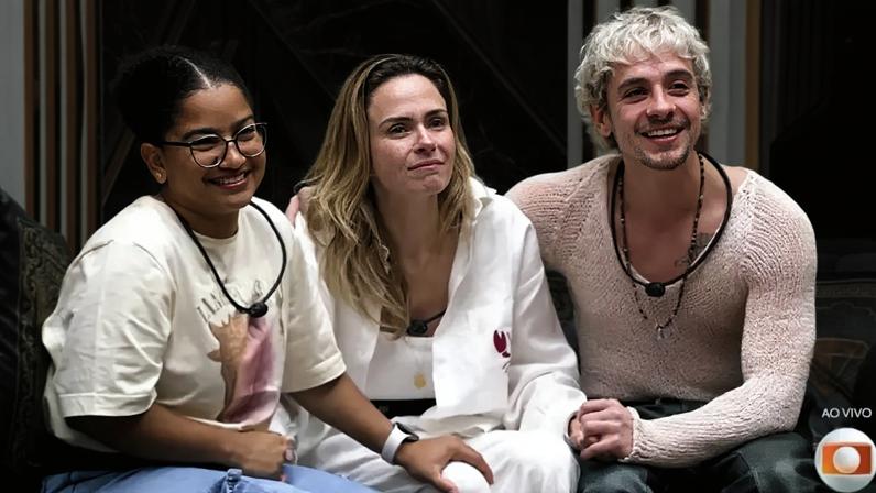 Ana Paula, Milena e Juliano Floss são os finalistas do BBB 26.
