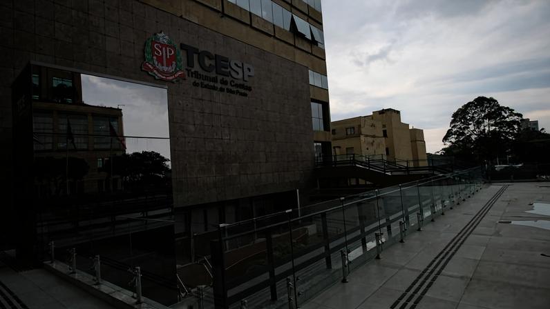 Sede do Tribunal de Contas do Estado de São Paulo, na Sé, região central da capital