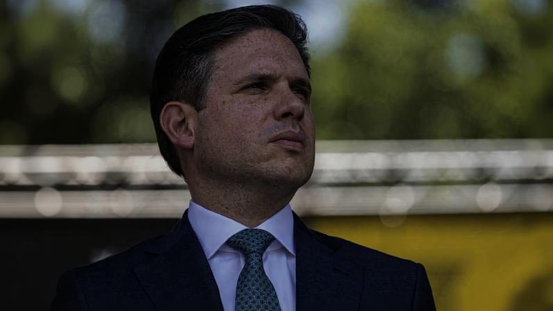 O presidente da Câmara, Hugo Motta (Republicanos-PB)
