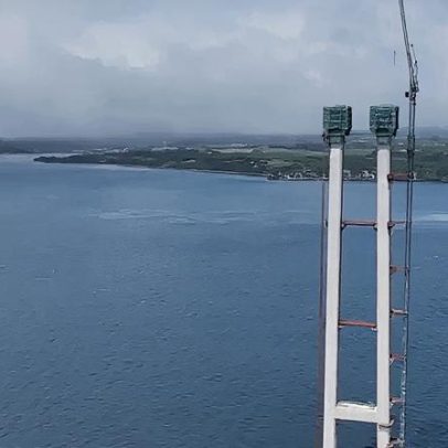 Ponte suspensa de 2,7 km no sul do Chile ligará ilha ao continente pela 1ª vez