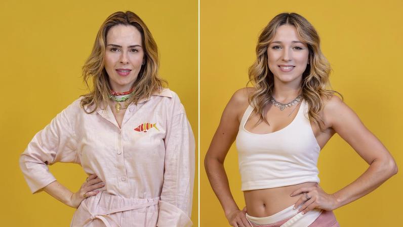 Ana Paula Renault e Samira Sagr, que se desentenderam no BBB 26