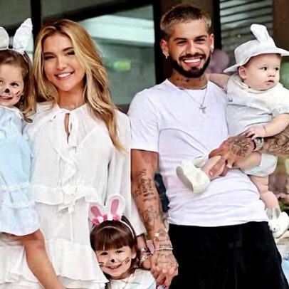 Zé Felipe reclama de viagens frequentes de Virginia e dos filhos