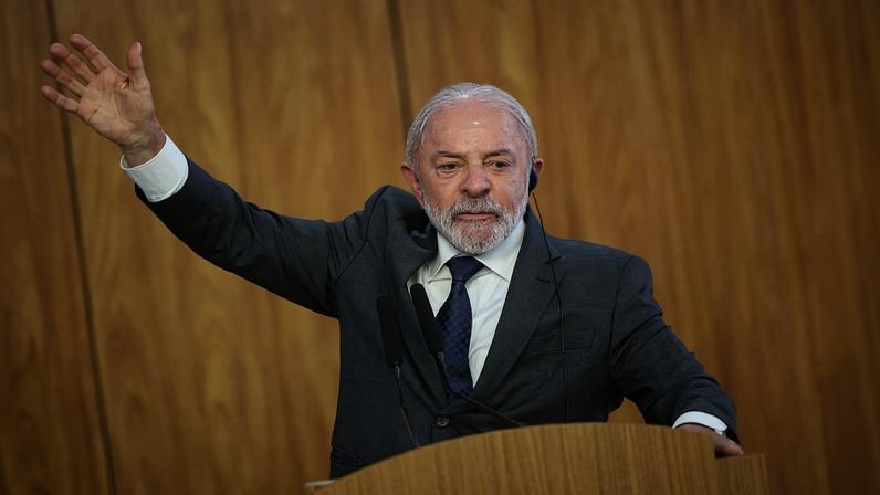 O presidente da República, Luiz Inácio Lula da Silva (PT)