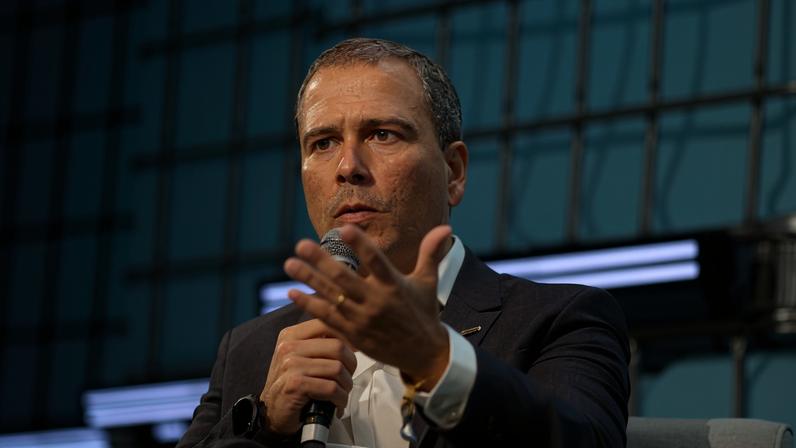Paulo Henrique Costa, enquanto era presidente do BRB, em evento de tecnologia no Rio de Janeiro