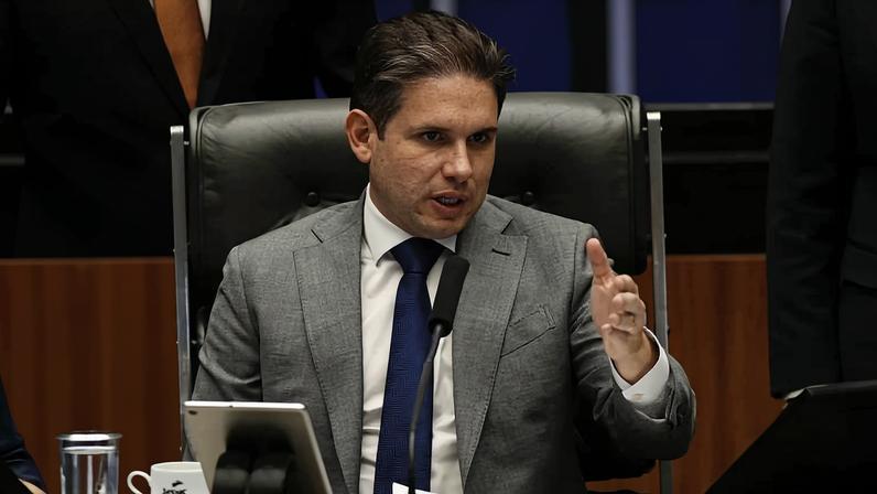 Presidente da Câmara, Hugo Motta (Republicanos-PB)