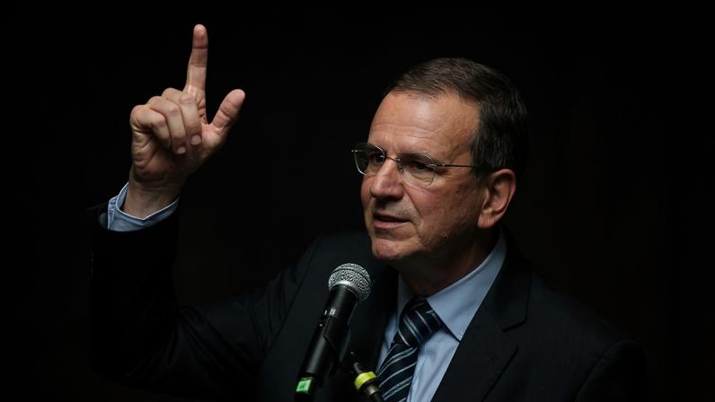O ex-prefeito do Rio de Janeiro, Eduardo Paes, durante cerimônia de transmissão de cargo