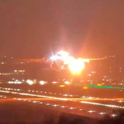 Falha no motor de Airbus em Guarulhos é classificada como incidente grave