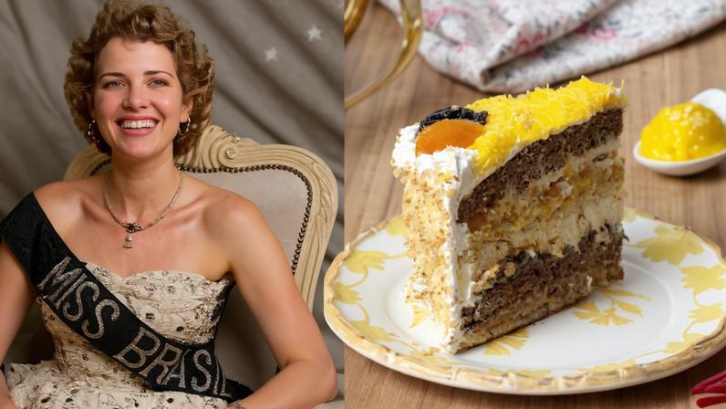 Torta inspirada em Martha Rocha vende 2,5 t em festival