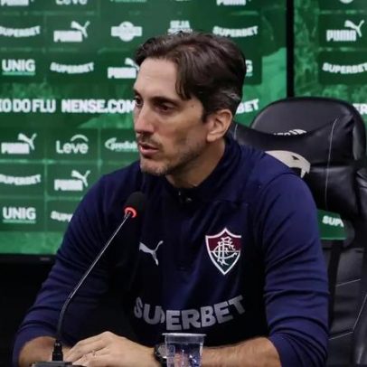 Zubeldía critica gramado após empate do Fluminense na Copa do Brasil