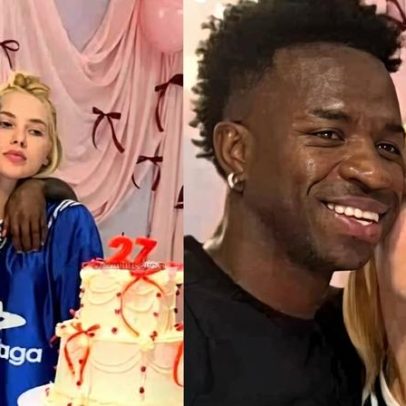 Virginia com expressão fechada em festa surpresa reforça rumor de crise com Vini