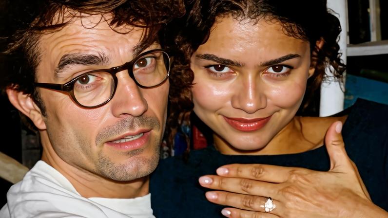 Cenas do filme 'O Drama', com Zendaya e Robet Pattinson