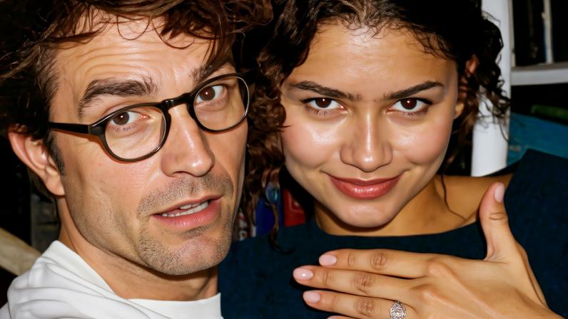 Cenas do filme 'O Drama', com Zendaya e Robet Pattinson