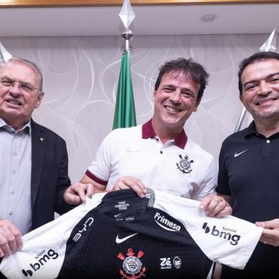 Fernando Diniz é anunciado pelo Corinthians