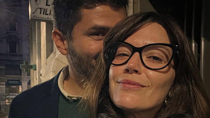 A atriz Natália Lage e seu namorado, o artista plástico Ivan Grilo