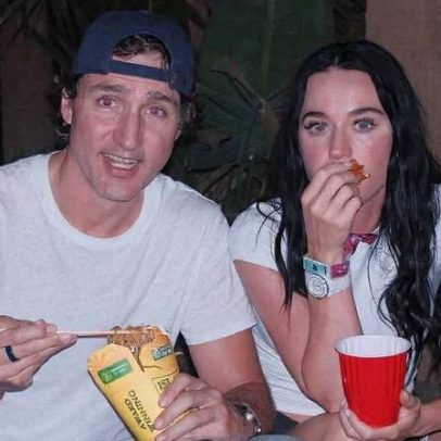 Katy Perry e Justin Trudeau são vistos em show de Justin Bieber no Coachella