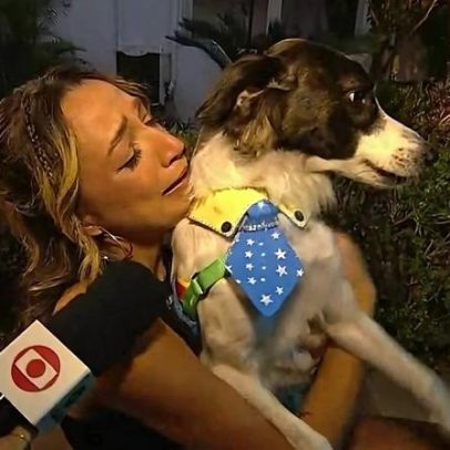 BBB 26: Samira reencontra Lindolfo ao vivo no Domingão com Huck
