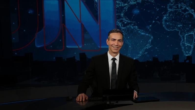 César Tralli na estreia no Jornal Nacional