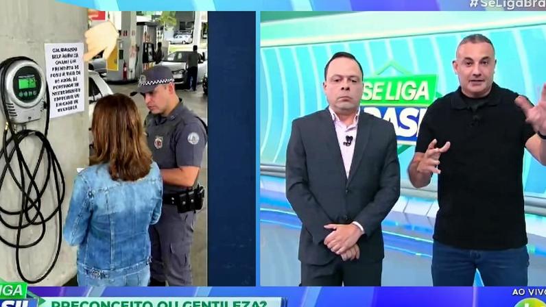 Programa Se Liga Brasil divulga notícia falsa ao vivo