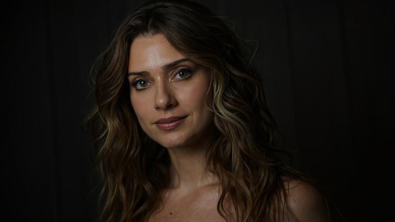 A atriz Leticia Spiller