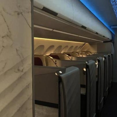 Latam lança classe executiva com assento-cama em aeronaves de corredor único