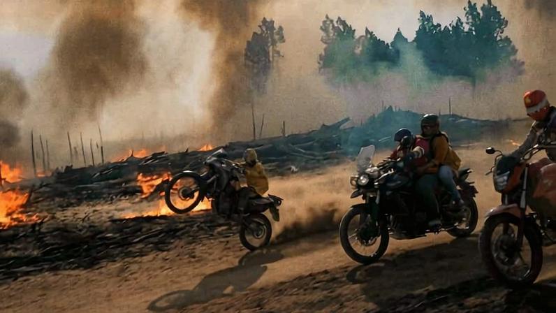 Cena do curta 'Vitória Régia', dirigido por Cisma, em parceria com entidades indígenas brasileiras - Divulgação