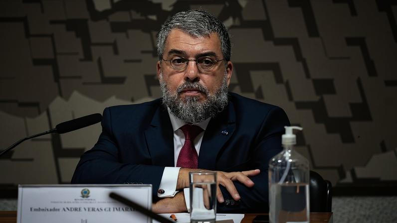 O embaixador do Brasil no Irã, André Veras Guimarães