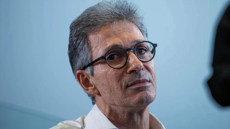 O pré-candidato à Presidência da República Romeu Zema (Novo-MG) apresenta as diretrizes de seu programa de governo