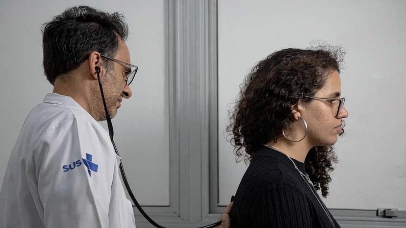 Atendimento médico na UBS Vila Cuiabá, em Perus, zona norte da capital