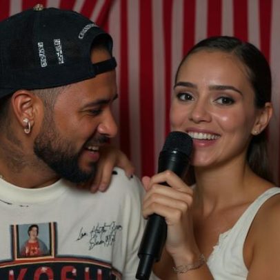 Festa de Bruna Biancardi tem Neymar e Dilsinho como cantores e torre de champanhe