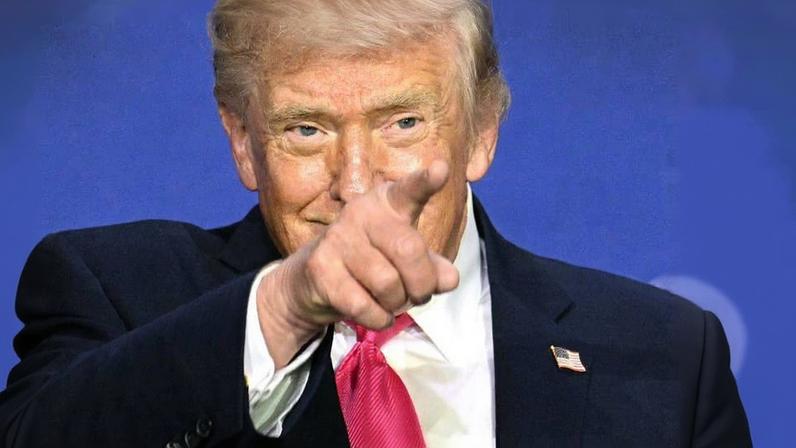 O presidente dos Estados Unidos, Donald Trump, durante evento em hotel de Las Vegas