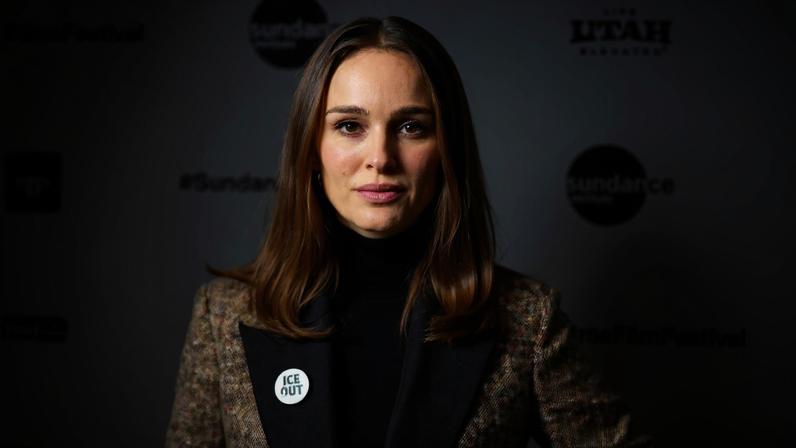 Natalie Portman, que anunciou sua terceira gravidez