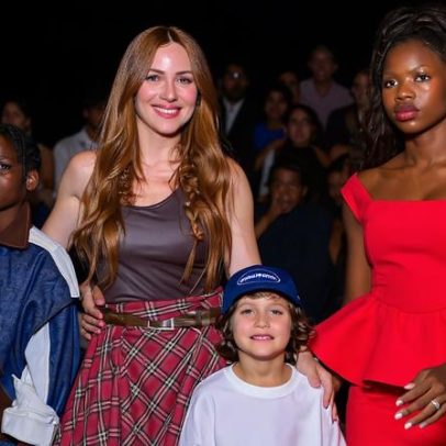 Filha de Bruno Gagliasso e Giovanna Ewbank estreia como modelo na Rio Fashion Week