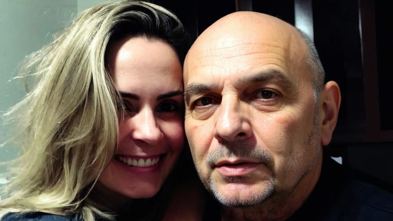 Ana Paula Renault do BBB 26 e o pai Gerardo, morto aos 96 anos