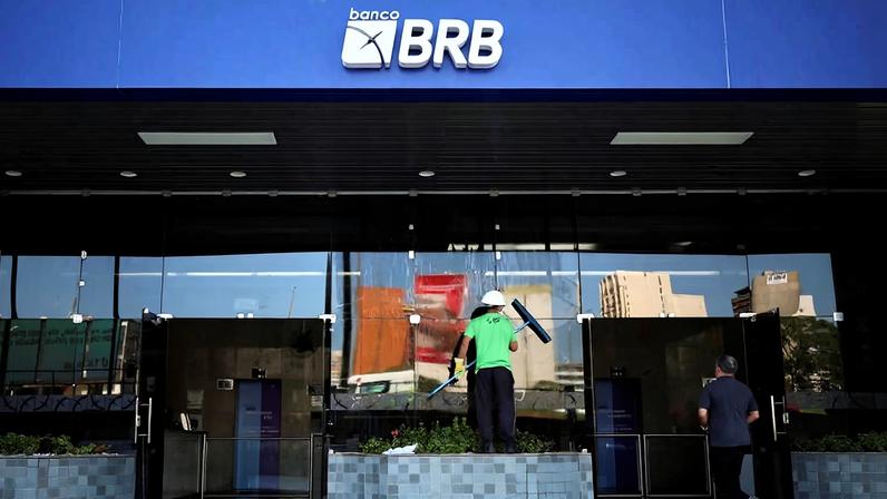 Fachada do BRB em Brasília