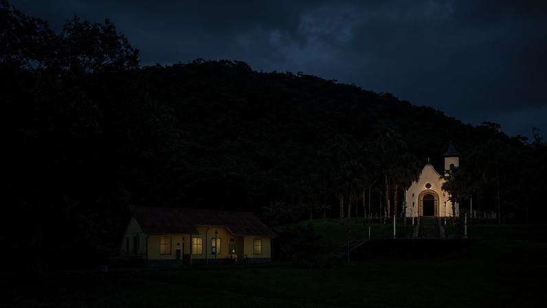Vista da Vila de Itatinga, em Bertioga, típica vila inglesa construída no início do século 20, que mantém até hoje suas estruturas originais 20.jan.26