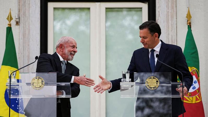 Lula defende acordo UE-Mercosul e Portugal como porta de entrada