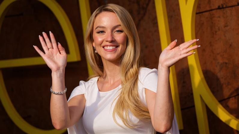 A atriz americana Sydney Sweeney