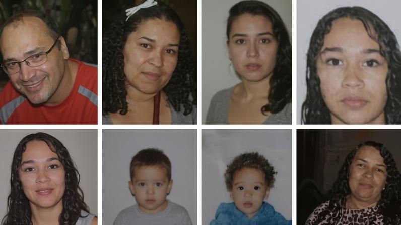 Casal, filho e avó das crianças faleceram em acidente — Foto: Redes sociais