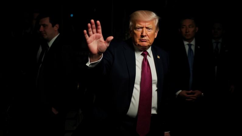 O presidente dos EUA, Donald Trump