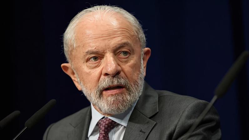 Presidente Lula em foto tirada em Hannover, na Alemanha, em 20 de abril