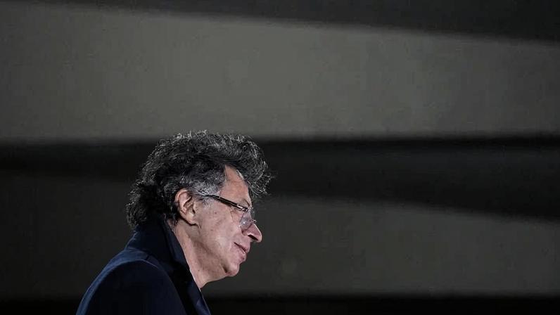 O presidente da Colômbia, Gustavo Petro, em Bogotá