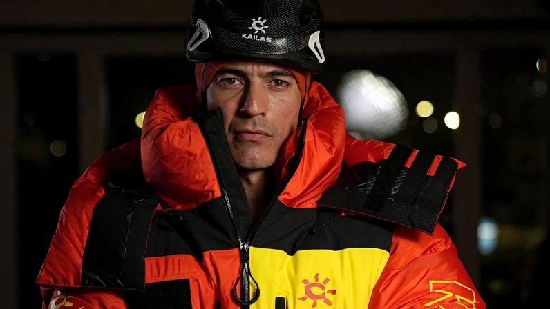 O cinegrafista Murilo Vargas, especialista em vídeos em alta montanha, e que prepara projeto sobre trabalhadores no Himalaia