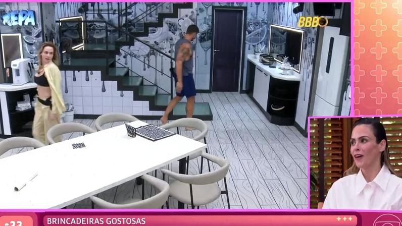 Ana Paula relembra flertes com Jonas Sulzbach