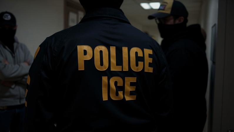 Agente do ICE, o serviço federal americano de imigração