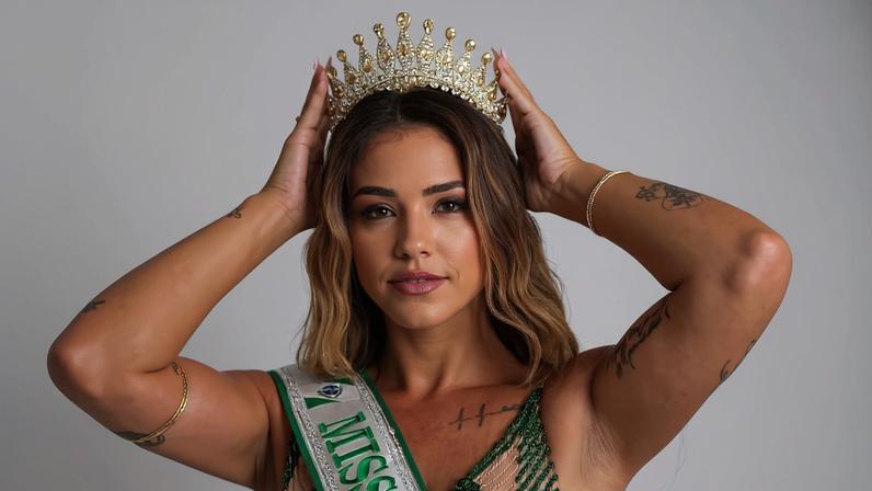 A miss paranaense Maiara Cristina de Lima Fiel, 31