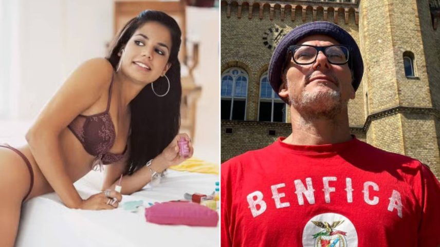Nivea Stelmann e o fotógrafo Christian Gaul