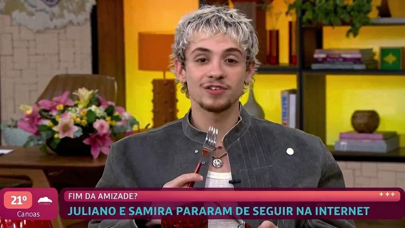 Juliano Floss nega convite de jantar para Samira após BBB