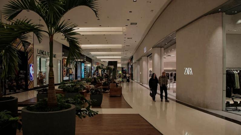 Interior do Shopping Center Norte, favorito da zona norte entre os moradores da capital, segundo o Datafolha