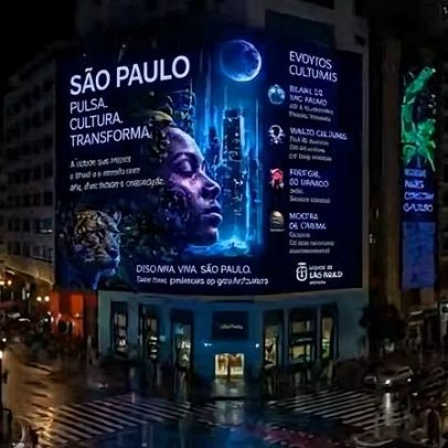 Empresários Times Square de SP buscam publicidade no centro para atrair público